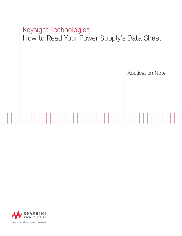 How to Read Power Supply's Data Sheet