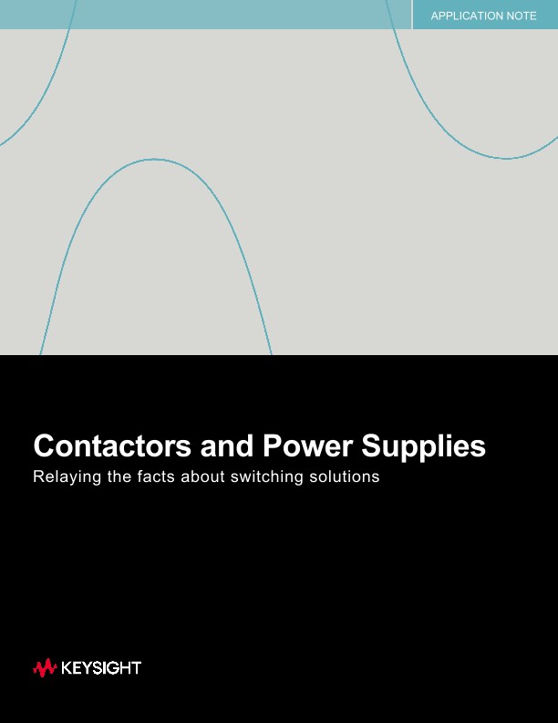 Contactors and Power Supplies