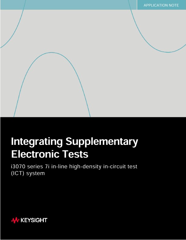 Integrating Supplementary Electronic Tests