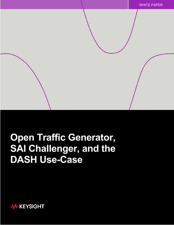 Open Traffic Generator, SAI Challenger and the DASH Use-Case