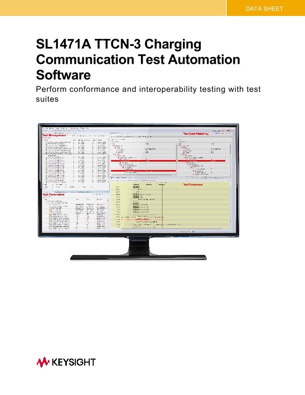 SL1471A TTCN-3 Charging Communication Test Automation Software