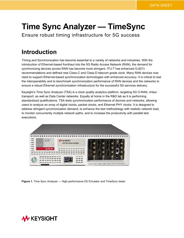 Time Sync Analyzer — TimeSync