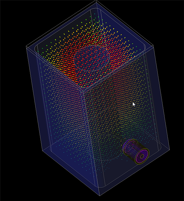 EMPro 2011.07 Advanced Visualization Window